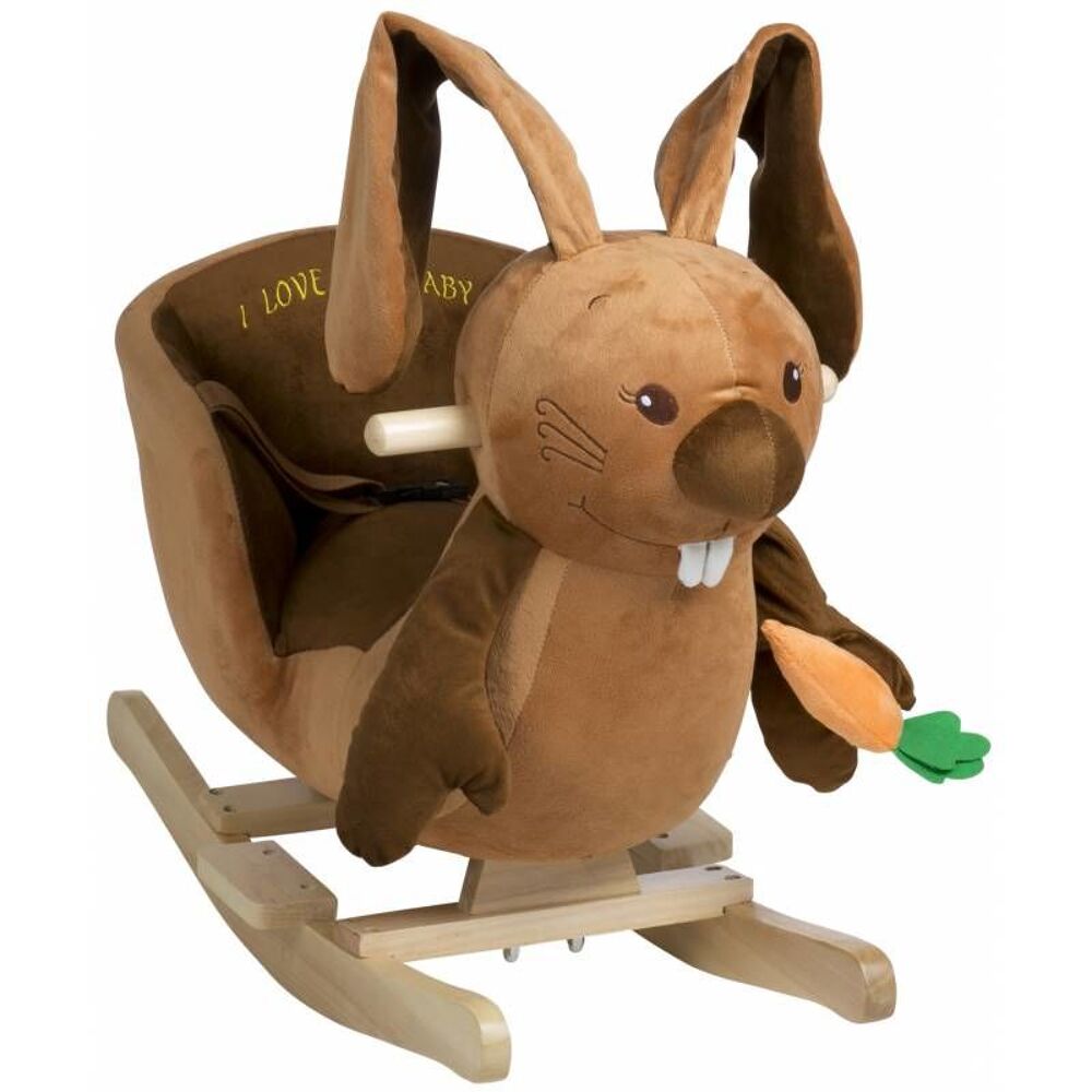 Bascule en bois lapin babygo Jeux / jouets