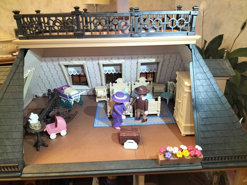 Belle &Eacute;poque : Maison et Sc&egrave;nes Playmobil 