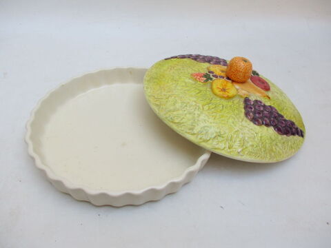 Plat � tarte c�ramique 25 Cagnes-sur-Mer (06)