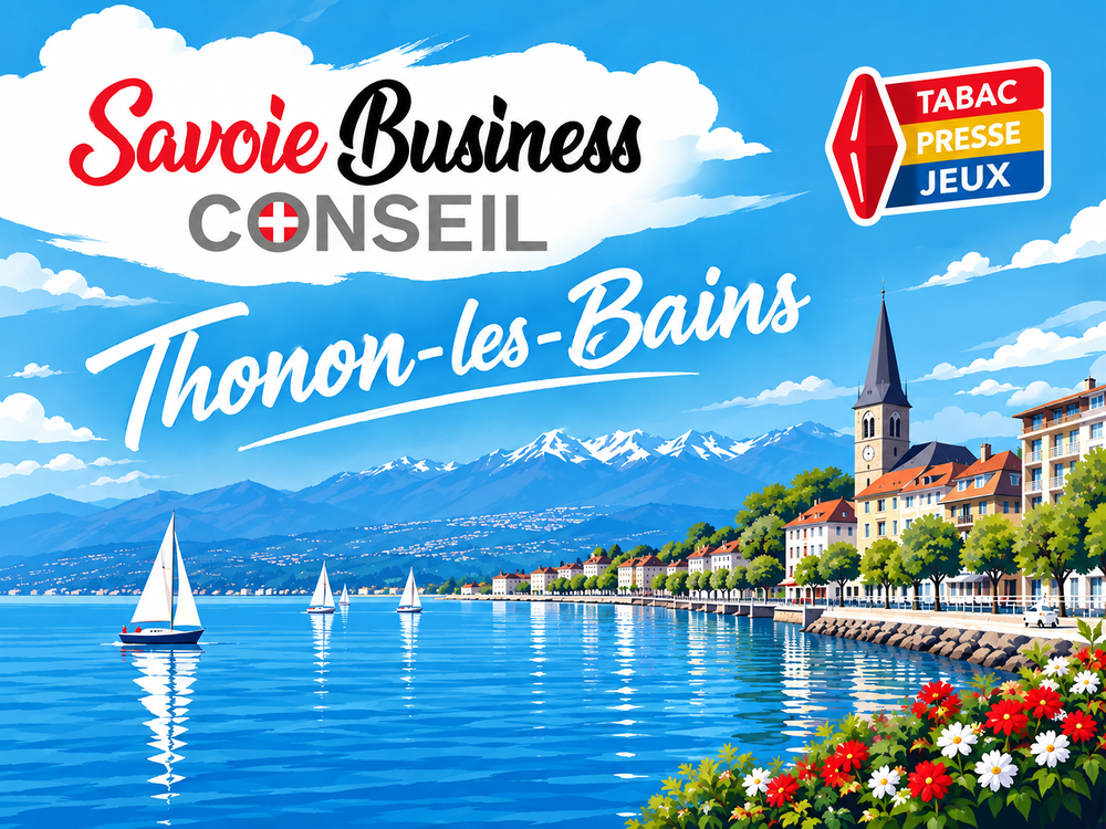   74-THONON LES BAINS - TABAC PRESSE Centre ville  