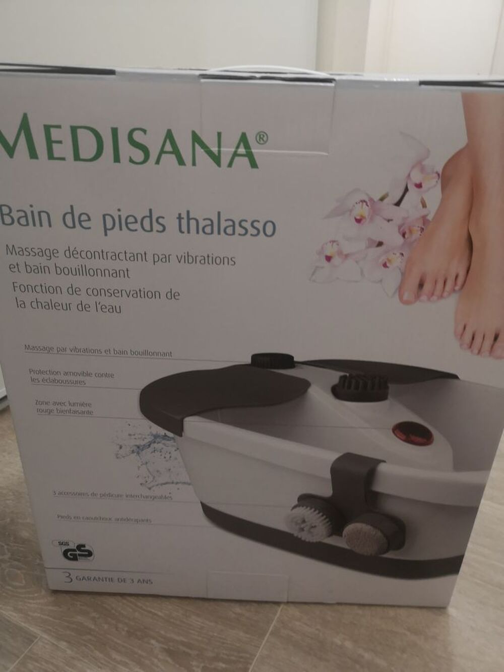 Appareil thalasso pour pieds Chaussures