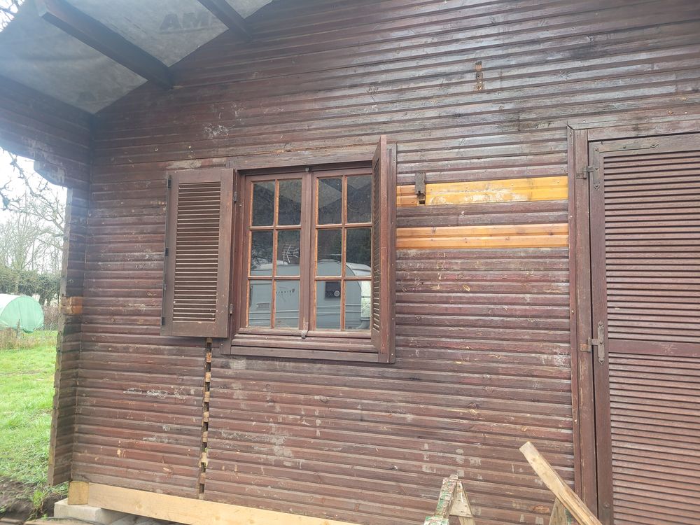 Chalet 32 m2 plus 10 m2 mezzanine Jardin