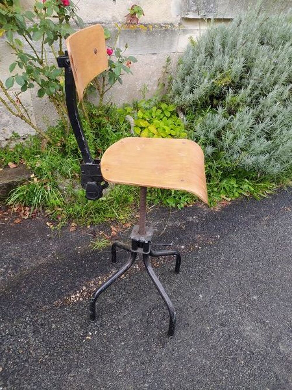 Ancienne Chaise Atelier Architecte Vintage Industriel
Meubles