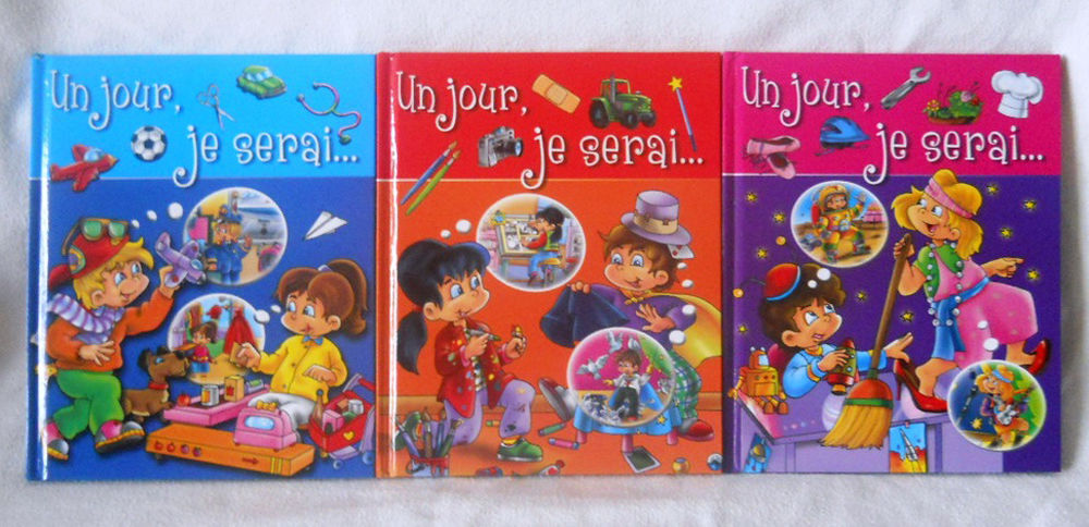 LOT LIVRES COLLECTION "UN JOUR JE SERAI..." Livres et BD