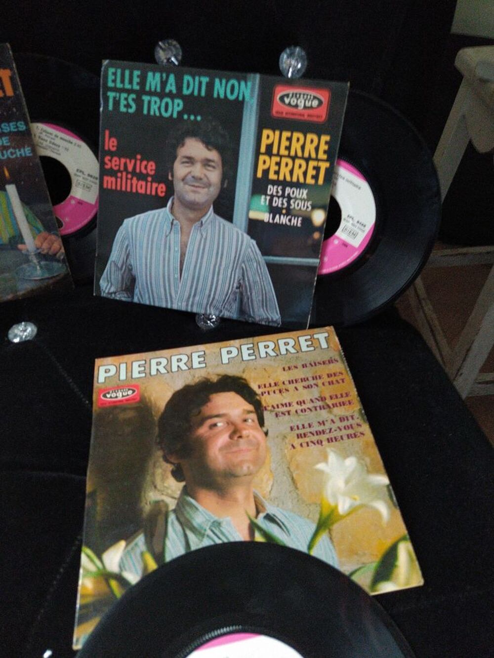 45 TOURS PIERRE PERRET. CD et vinyles