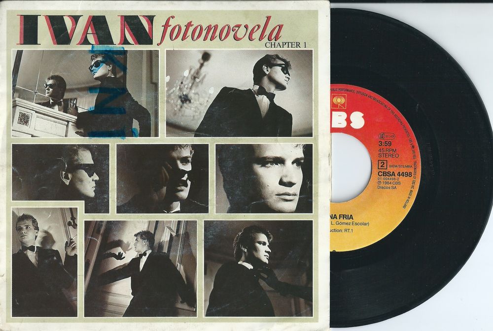 Vinyle 45 T , Ivan Fotonovela 1984 CD et vinyles