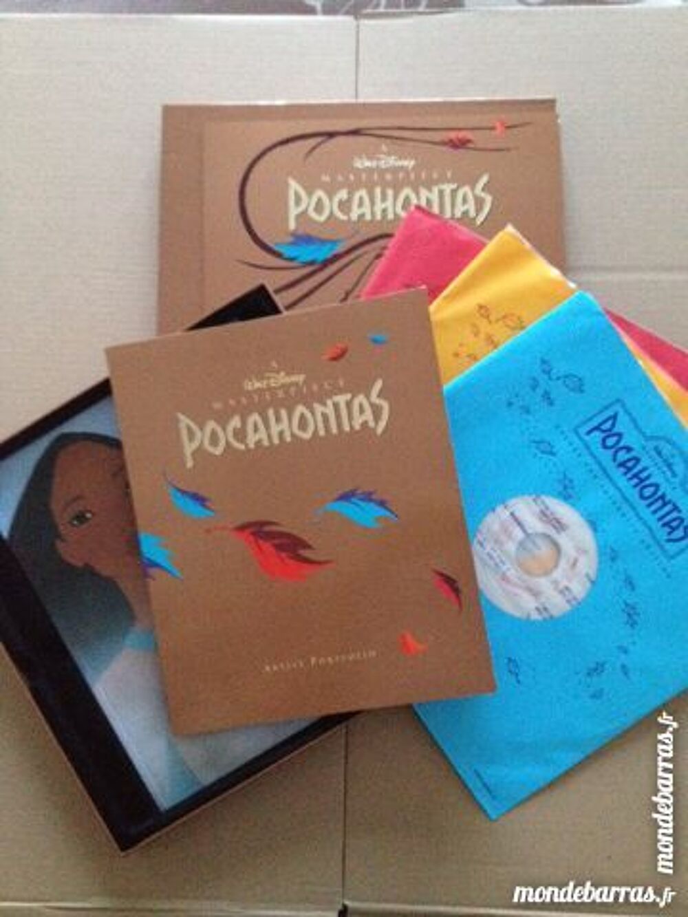Laserdisc collector POCAHONTAS DVD et blu-ray