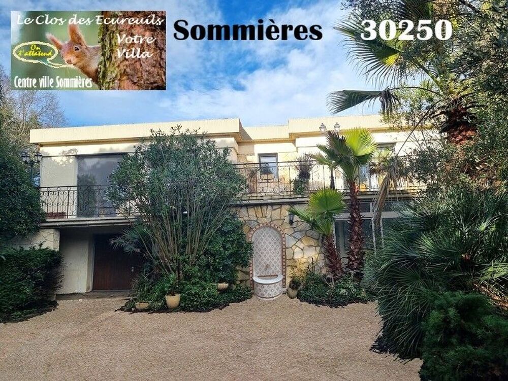 Vente Villa SOMMIERES  , villa de 225 m² avec T3 indépendant Paulhan