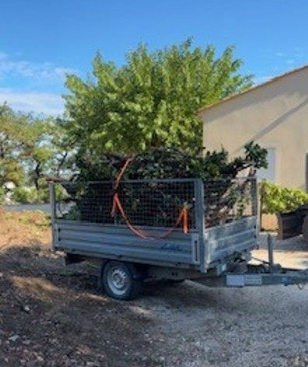   Remorque pour déchets verts  