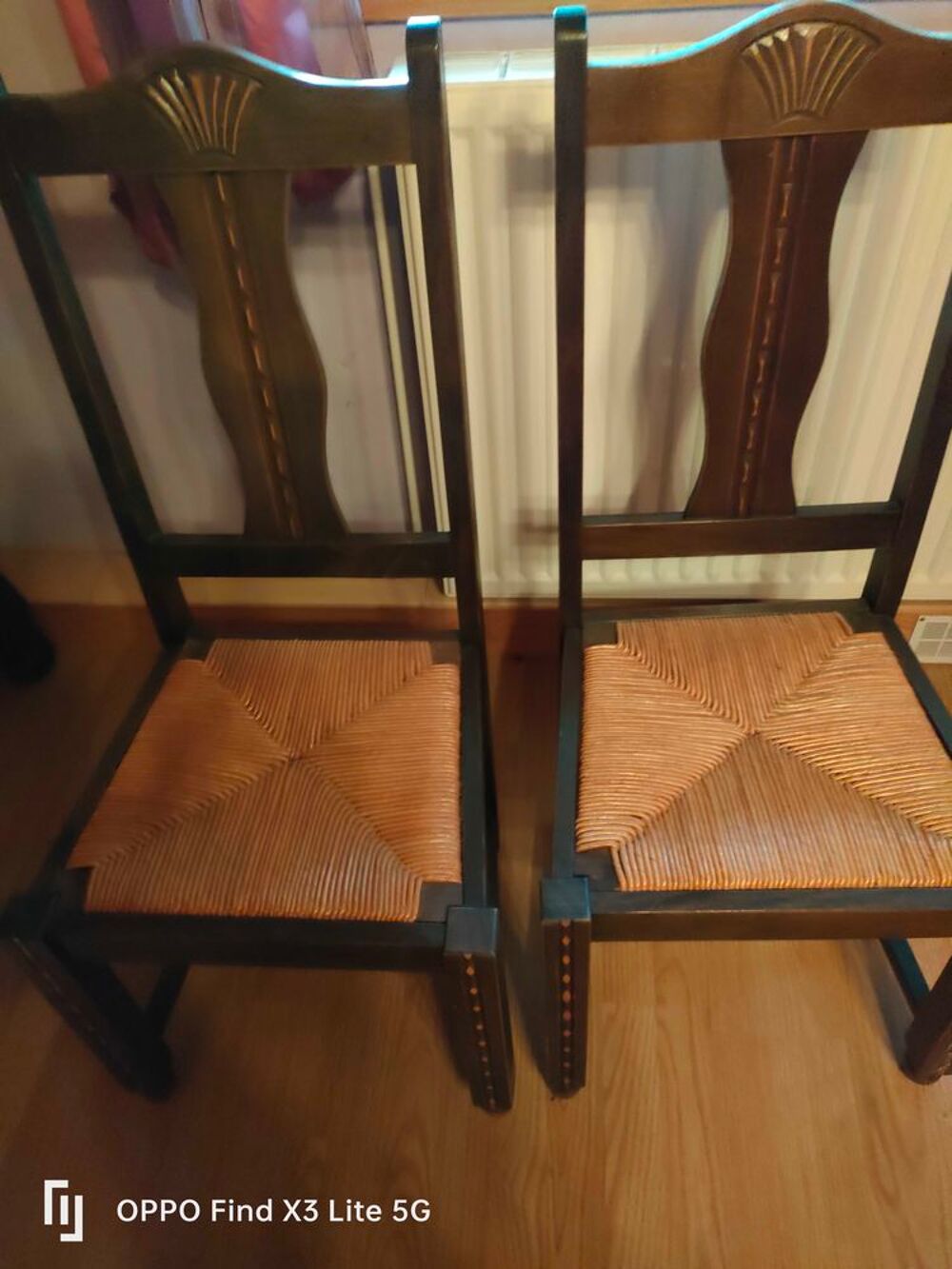 chaise bois clair TBE Meubles