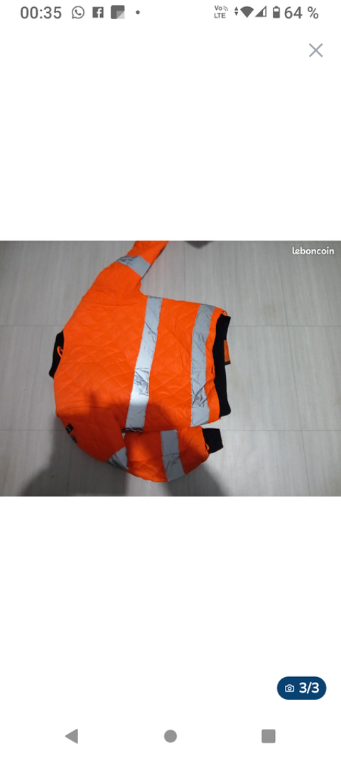 blouson homme de travail hivers 15 La Grand-Combe (30)