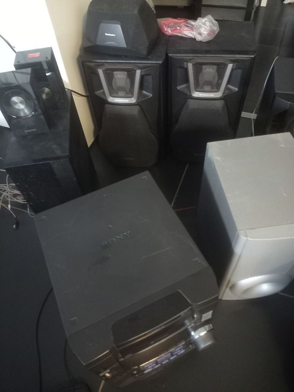 Lot d enciente et de cha&icirc;ne hifi Audio et hifi