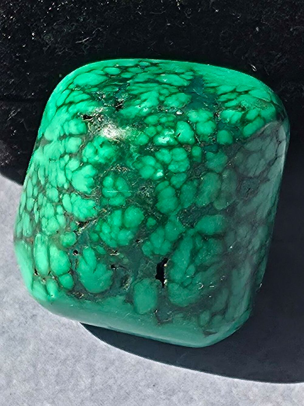 Superbe Pierre de Malachite Naturelle-Katanga RDC (14g) 
