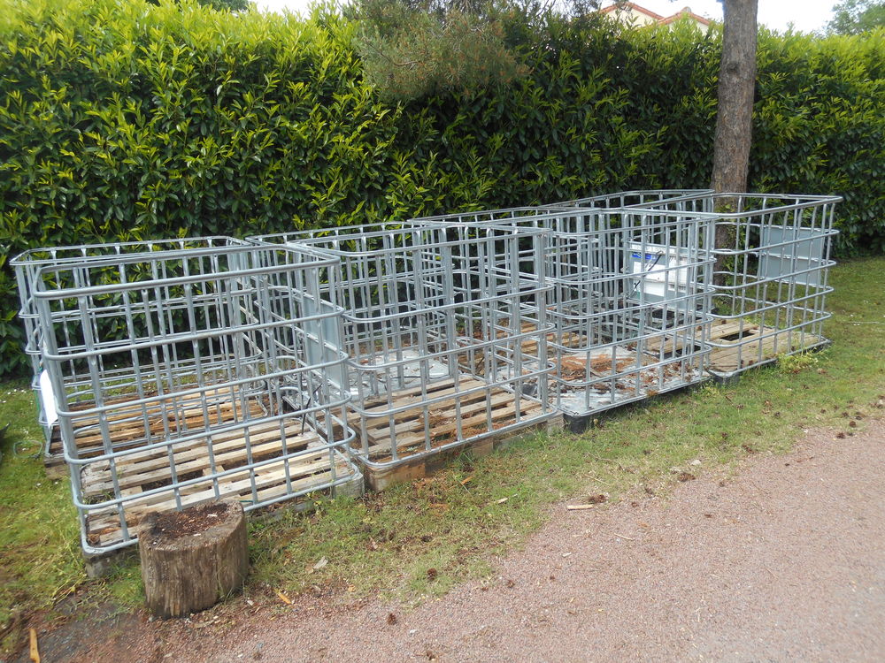 palettes &agrave; structure metalliques Bricolage
