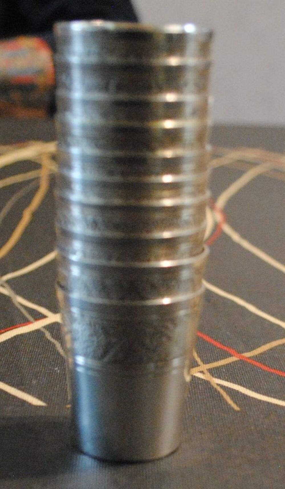 Curons ou Verre &agrave; Liqueur en Argent 