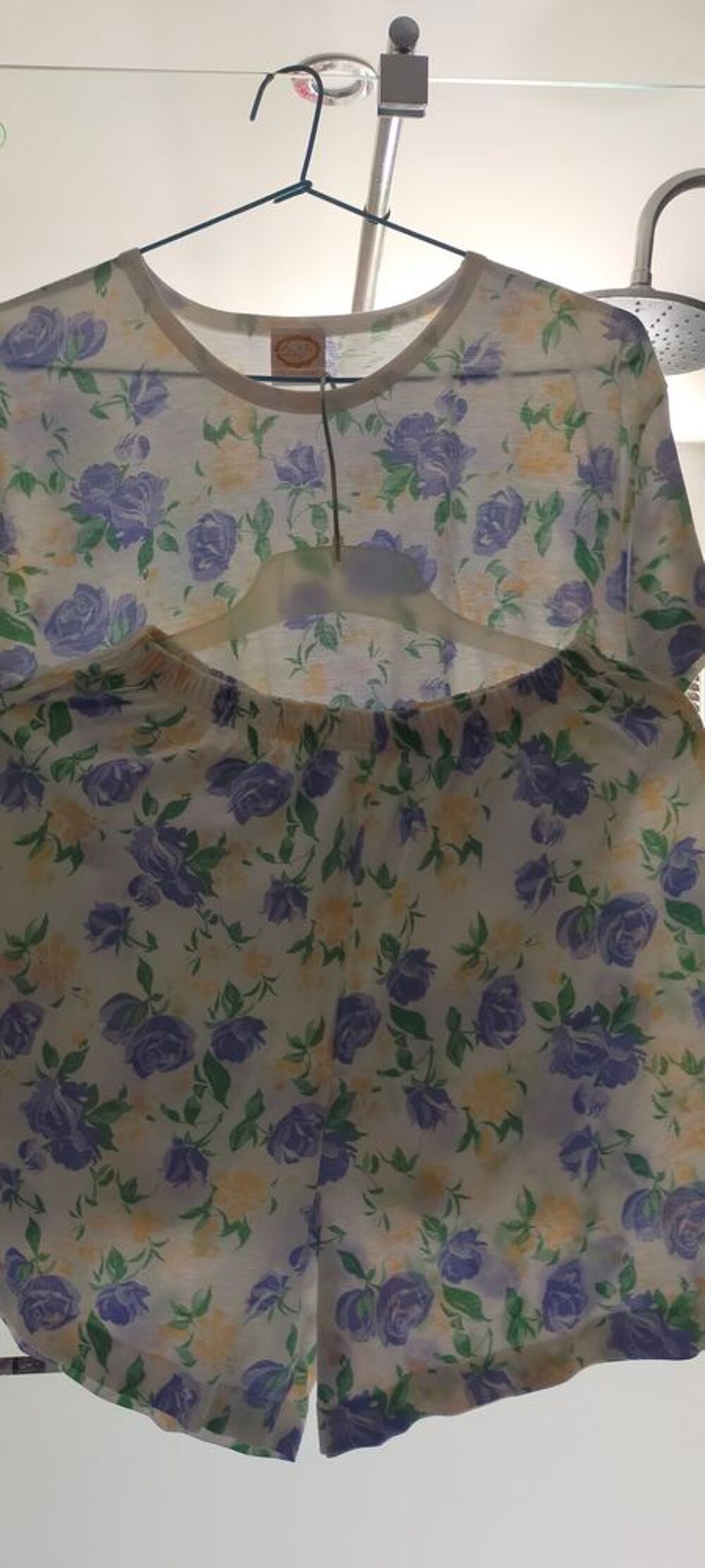 pyjama -short fleuri Eurobella de chez C&amp;A Vêtements