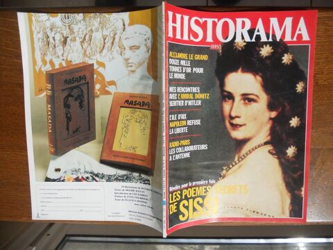 HISTORAMA. LES POMES SECRETS DE SISSI No 24 fvrier 1986 3 Tours (37)