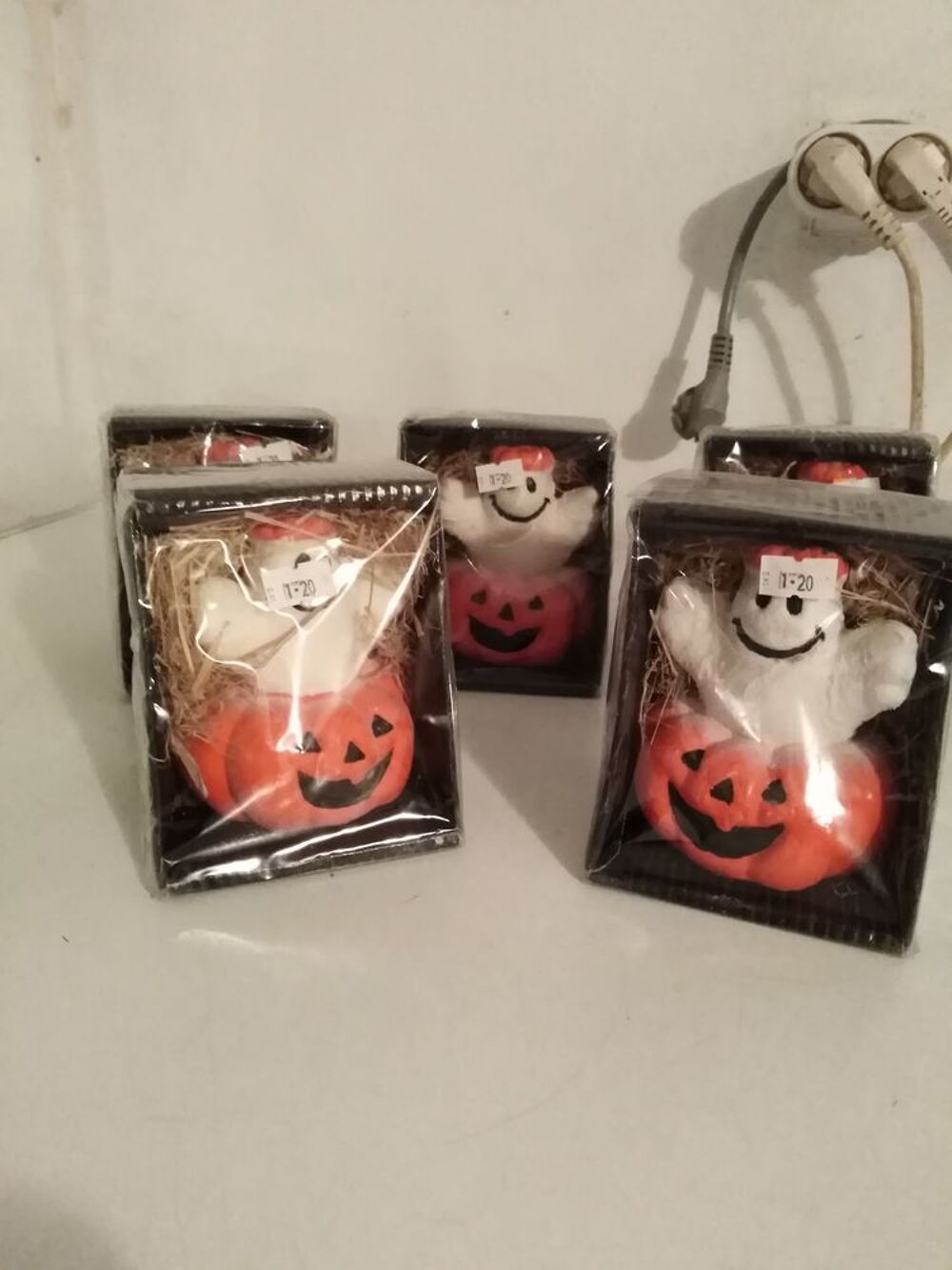 lot de 5 bougies Halloween Décoration