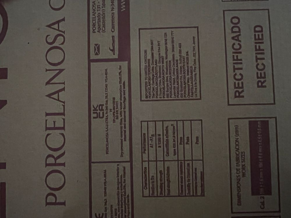 Carrelage Neuf Porcelanosa Bricolage