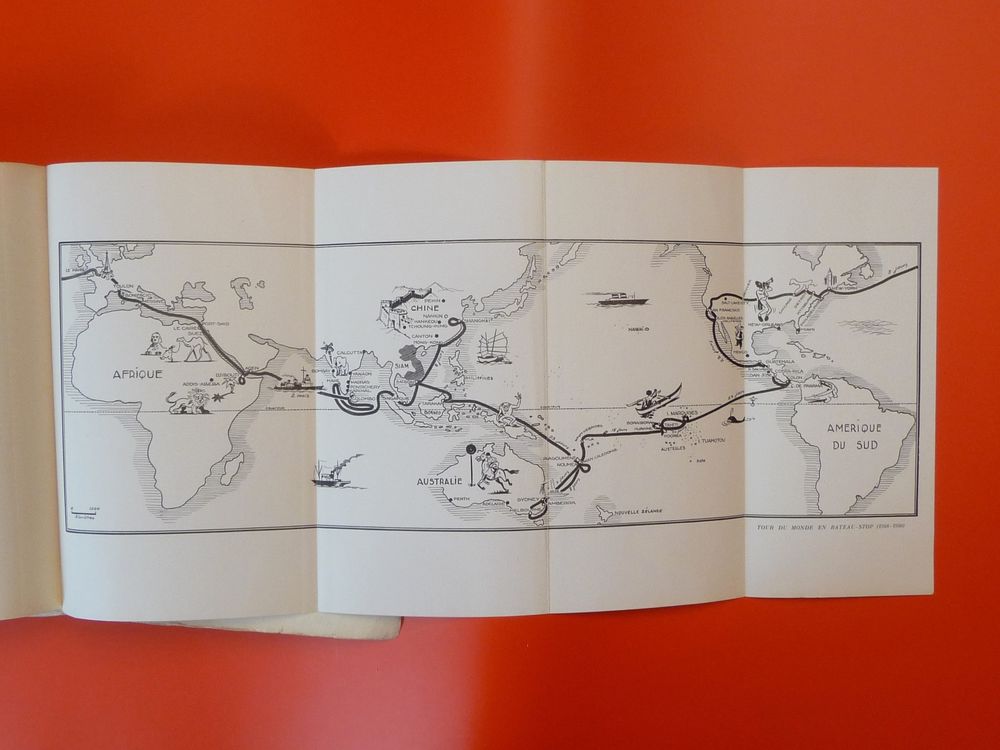 Mon Tour du Monde en Bateau Stop- Sign&eacute;- Jacques Chegaray Livres et BD