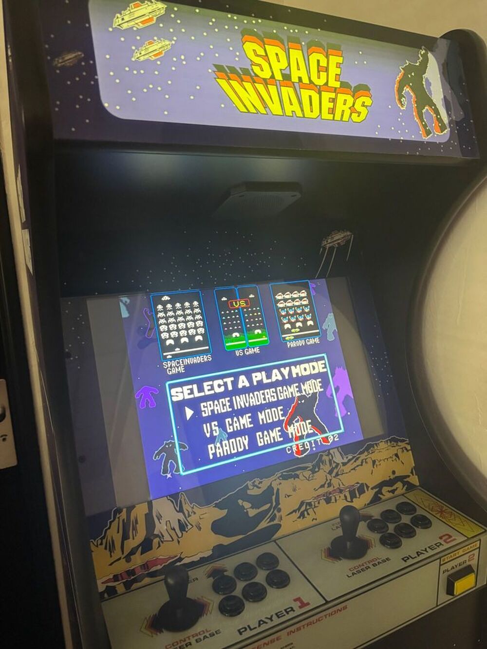 Borne Arcade Iconique Space Invaders Jeux / jouets