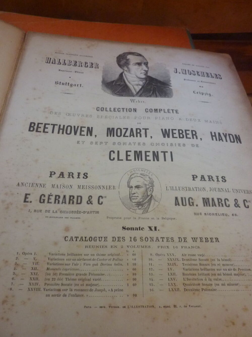 Partitions musique (25) anciennes Instruments de musique