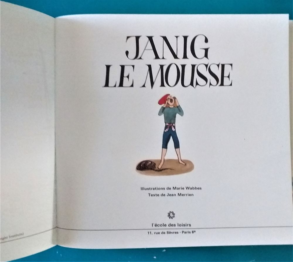 Jean Merrien : Janig le mousse Livres et BD