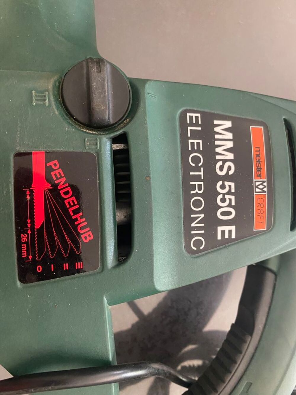 SCIE SABRE MMS 550 E ELECTRONIC Bricolage