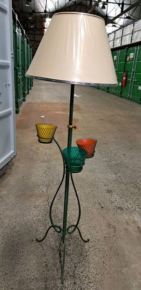 Ancien lampadaire artisanal en fer forg 1 Brest (29)