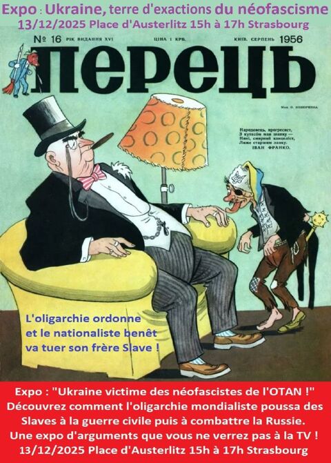 Expo : Ukraine, terre d'exactions du nofascisme. 0 Strasbourg (67)