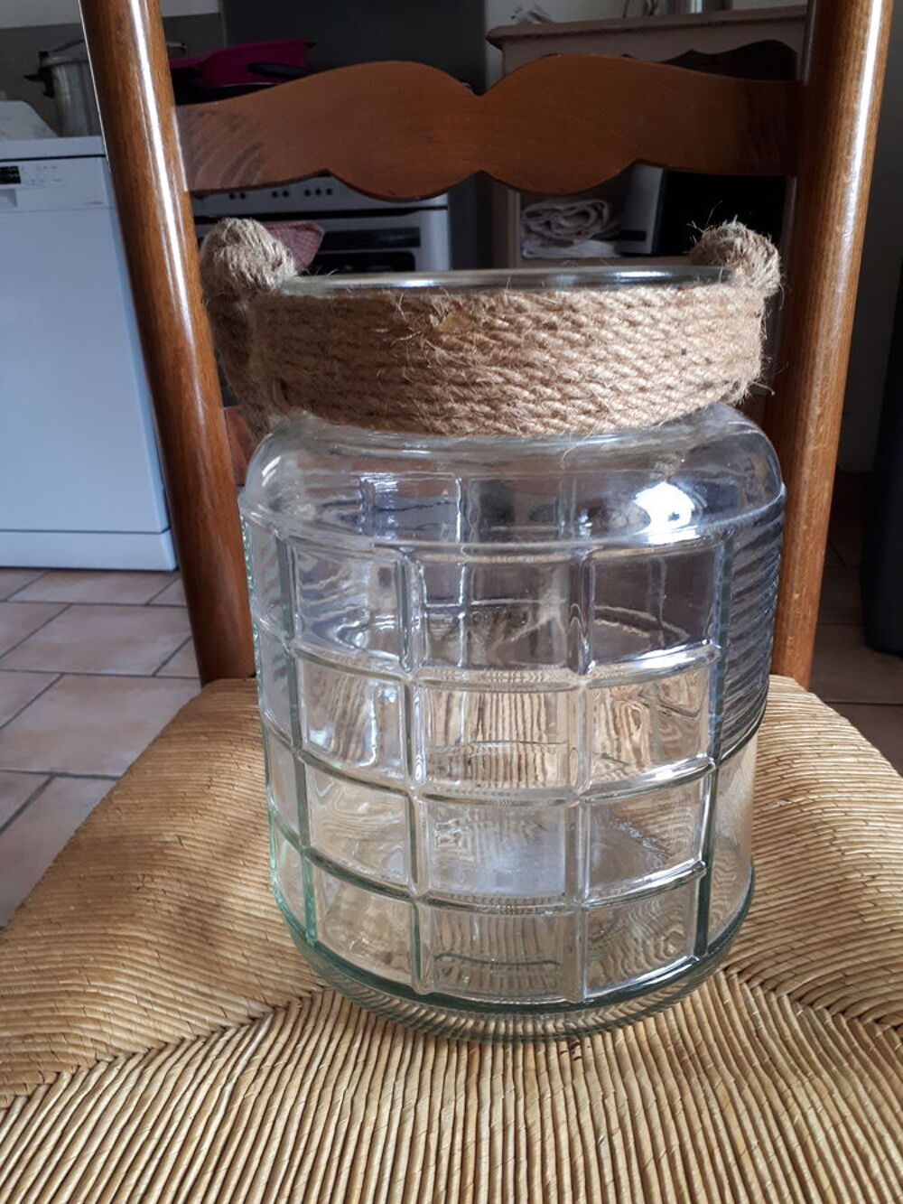 Seau en verre 