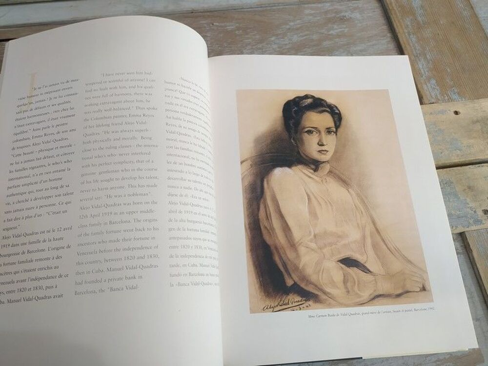 Livre A. Vidal Quadras Portraitiste des C&eacute;l&eacute;brit&eacute;s
Livres et BD