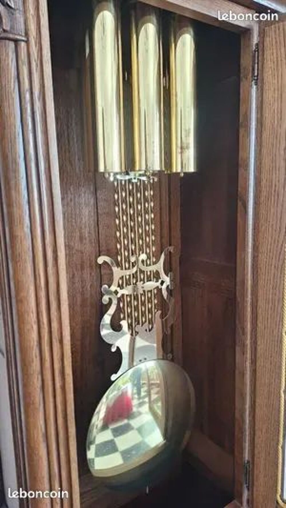 Horloge comtoise ch&ecirc;ne &Eacute;TAT NEUF Meubles