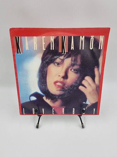 Vinyle 45 tours Karen Kamon : Lover Boy avec fourreau 1 Vulbens (74)