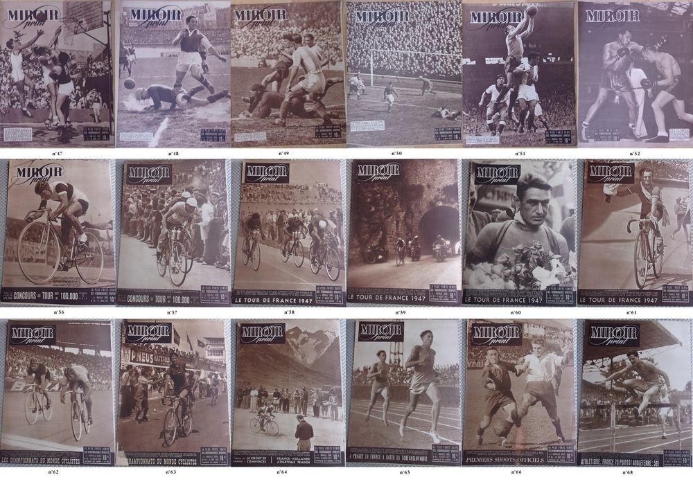 Miroir Sprint ann&eacute;e 1947 Livres et BD