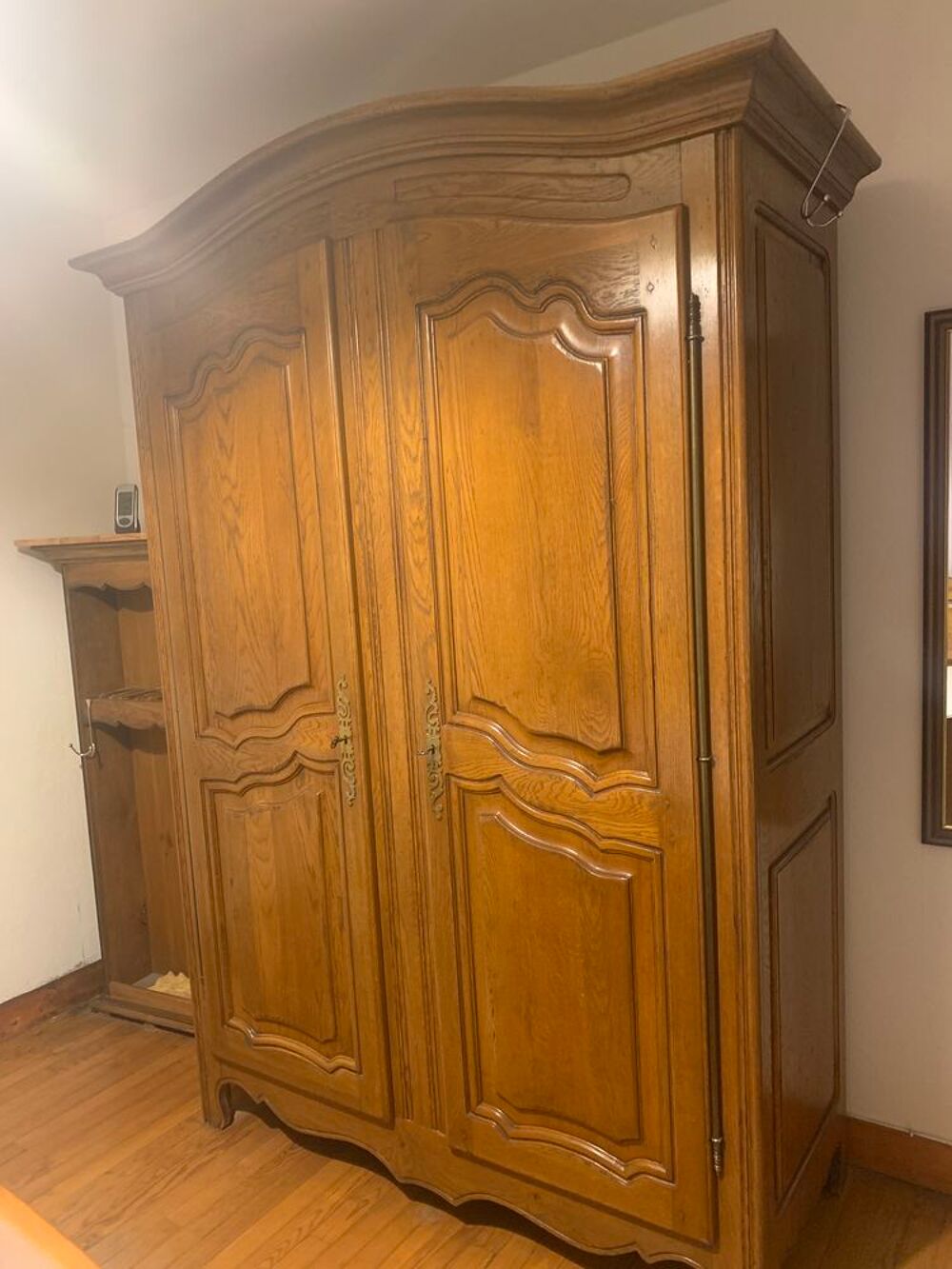 Armoire en bois 2 portes ch&ecirc;ne Meubles