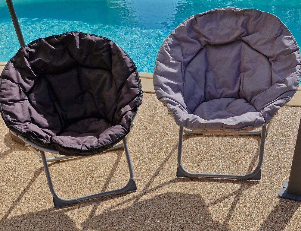 FLOT DE 6 FAUTEUILS JARDIN PLIANTS Jardin