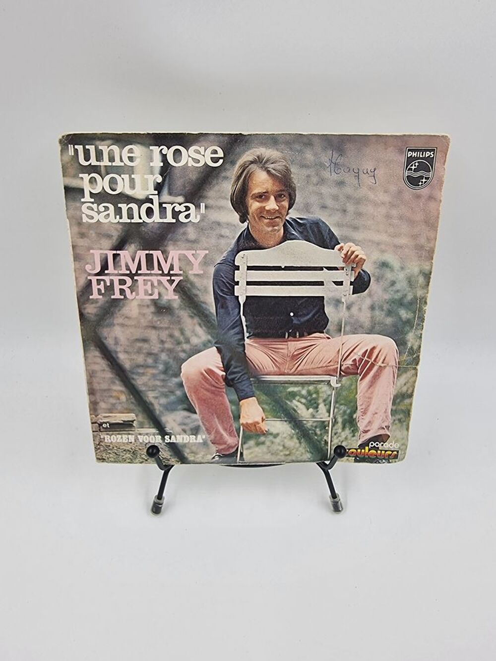 Vinyle 45 tours Jimmy Frey : Une Rose pour Sandra CD et vinyles