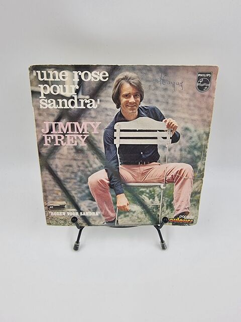 Vinyle 45 tours Jimmy Frey : Une Rose pour Sandra  1 Vulbens (74)