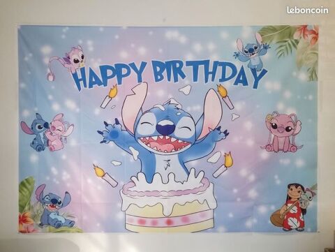 Banderole anniversaire Stitch Montrevel-en-Bresse (01)