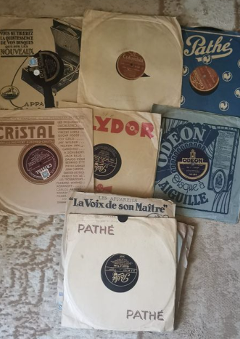 78 tours courant 1900. 
A l'unit� ou en lot (remise). 6 Monprimblanc (33)