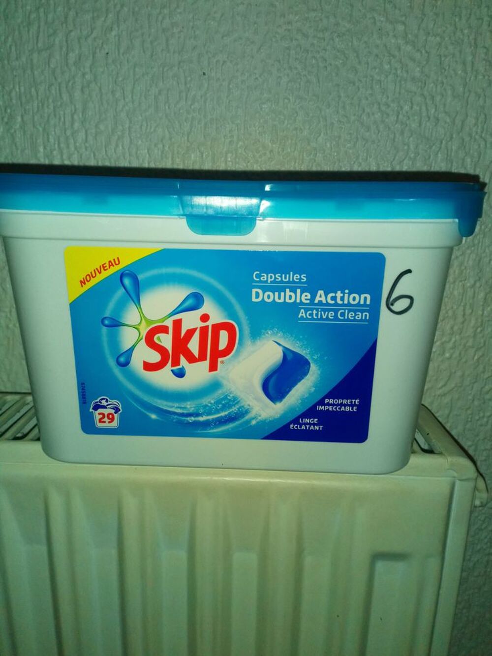 Lessive Skip en capsules Bricolage
