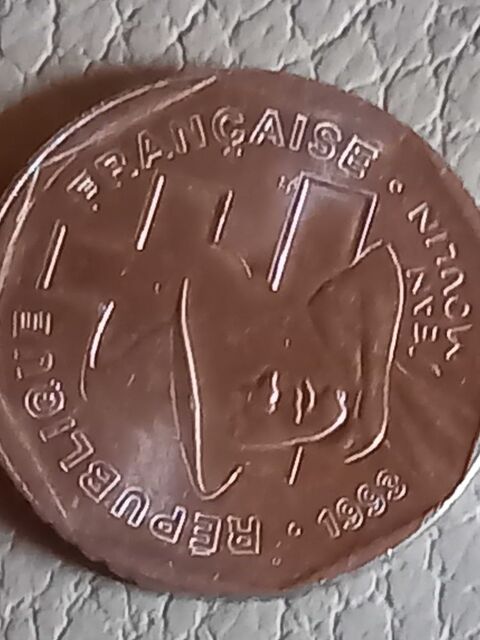 pi�ce de 2 francs jean moulin 1993 120 Errouville (54)