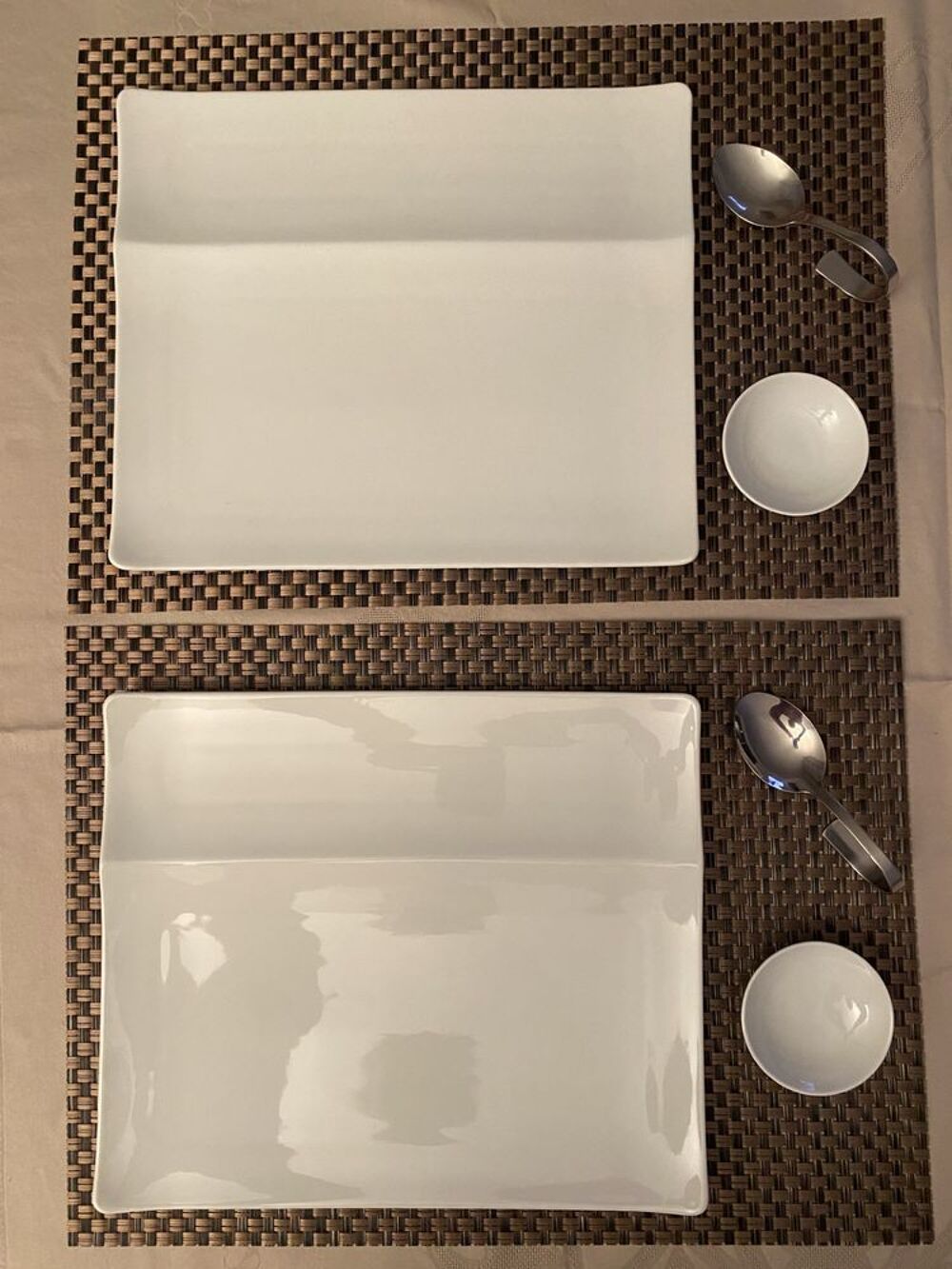 Lot 2 Assiettes Guy Degrenne Décoration