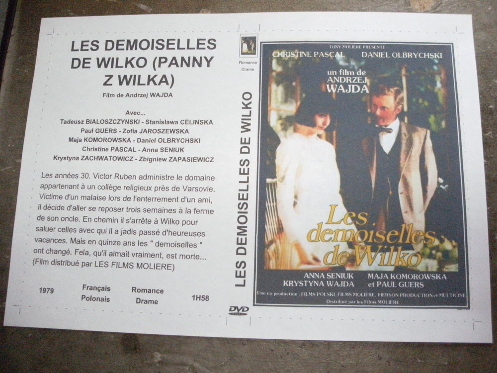 Film : " Les demoiselles de Wilko " DVD et blu-ray