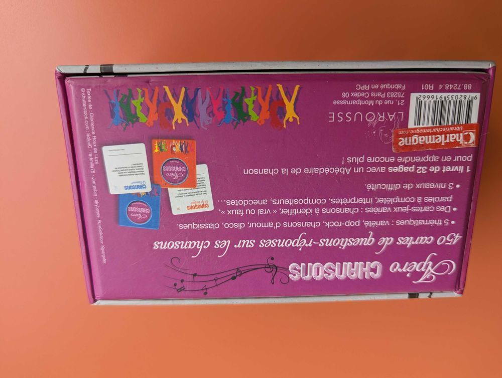 Ap&eacute;ro chansons Larousse Jeux / jouets