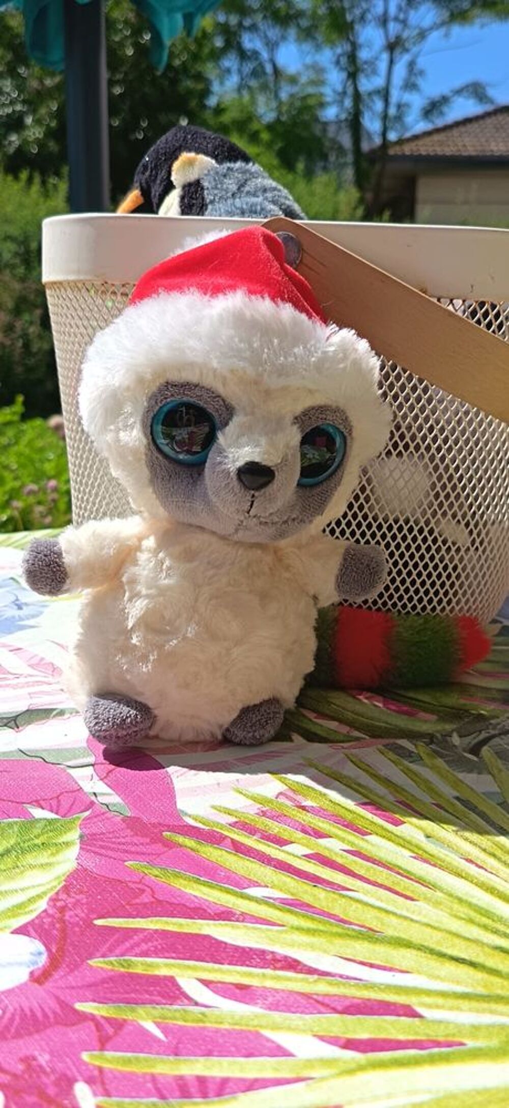 Peluche L&eacute;murien &Eacute;dition No&euml;l YooHoo e Friends 16-18 cm Jeux / jouets