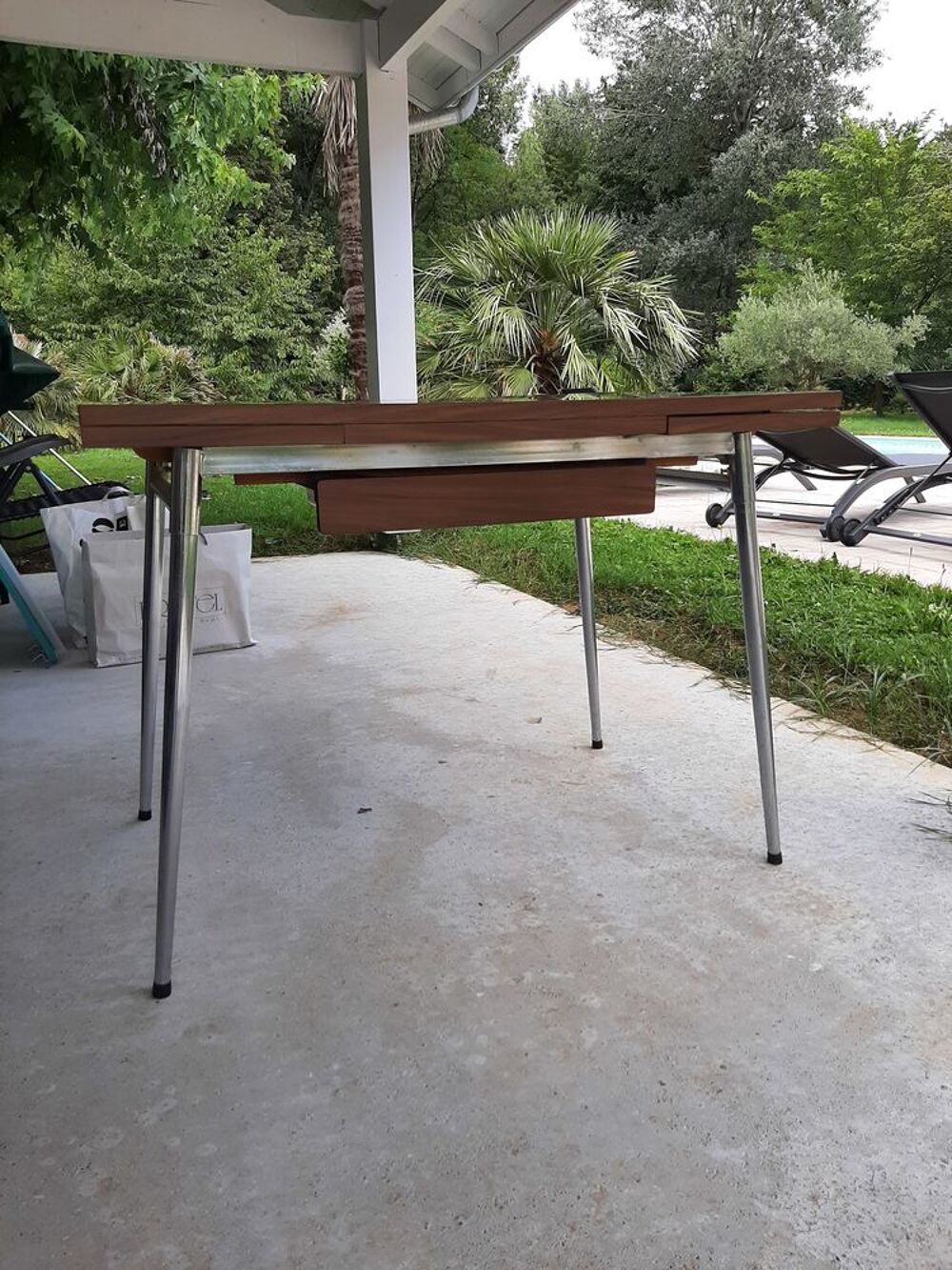 Table en Formica Ann&eacute;e 1972 Meubles