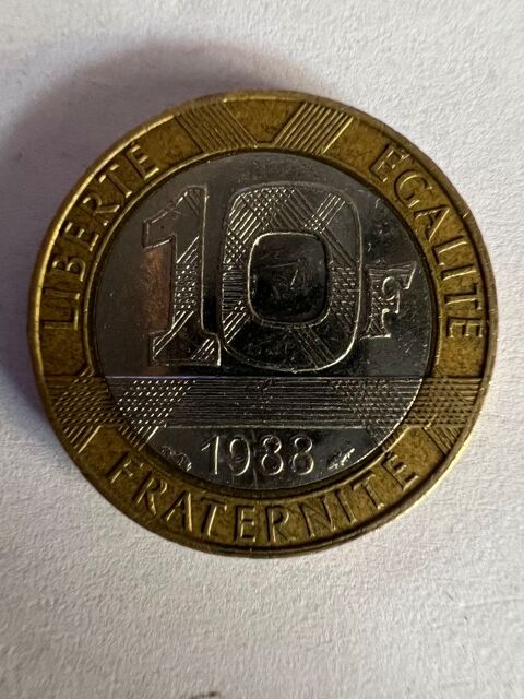 10 Francs 1988 5 Pierrelaye (95)