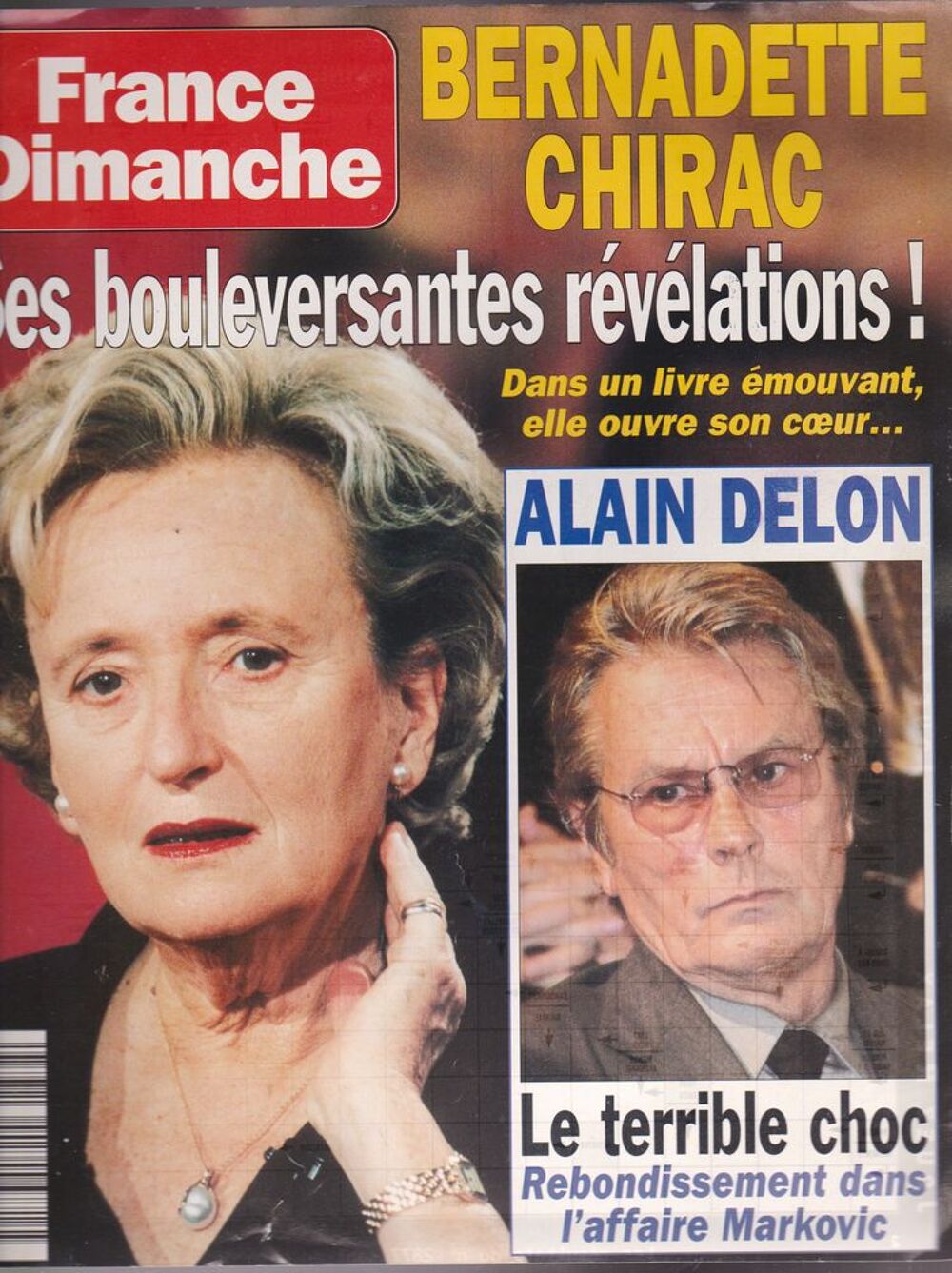 Ici Paris n&deg;2776 Alain DELON + photos s/journaux 